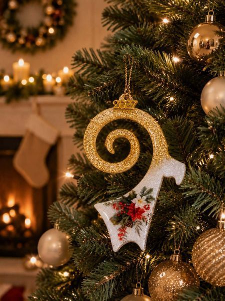 Handmade Symbol of 2027 Christmas ornament