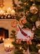 Handmade epoxy resin tree ornament 9 &times; 8 cm