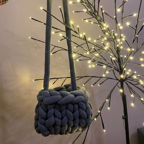 Мінімалістична в&rsquo;язана сумка Little Cloud для міських прогулянок і зустрічей