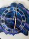 Handmade wall clock with mirrored acrylic dial