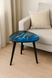Unique epoxy resin coffee table Depth